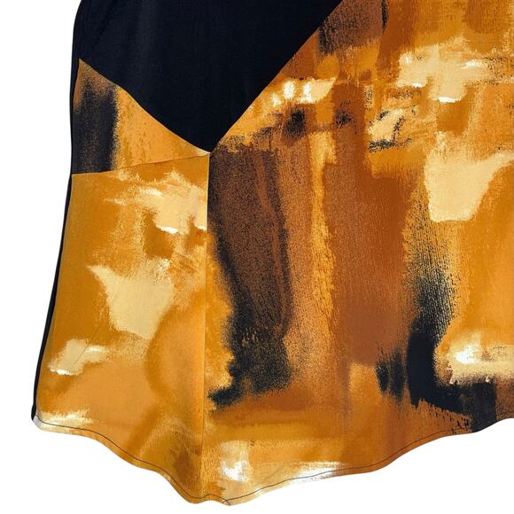 Alfani Sleeveless Tunic Top Colorblock Asymmetric - Picture 3 of 8